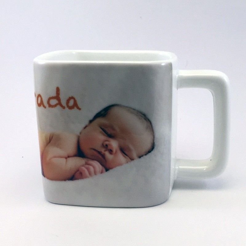 Taza personalizada con fotos cuadrada - Imagen 6
