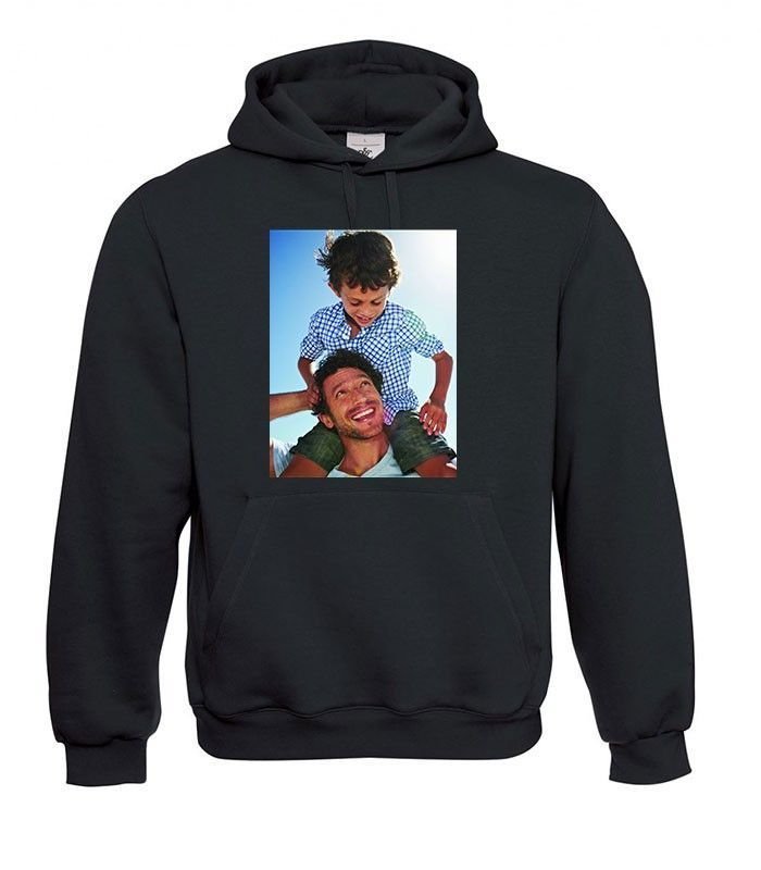 Sudadera personalizada con fotos Colores con capucha 1cara