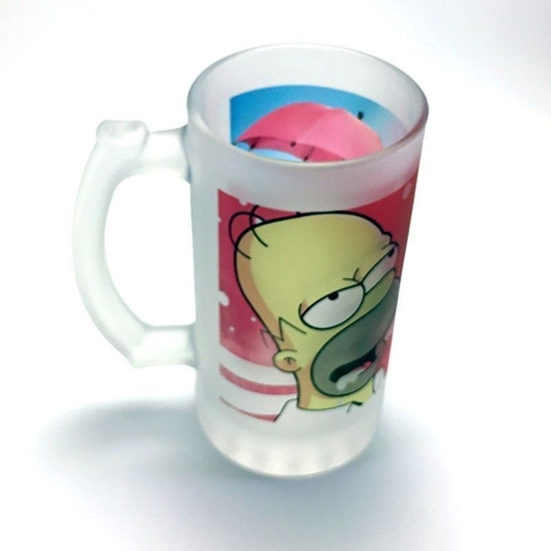 Jarra Cerveza cristal esmerilado personalizada con fotos