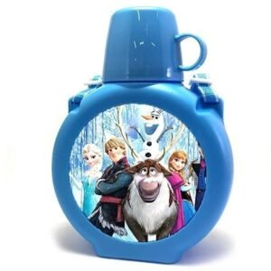 Cantimplora infantil personalizada con fotos Azul