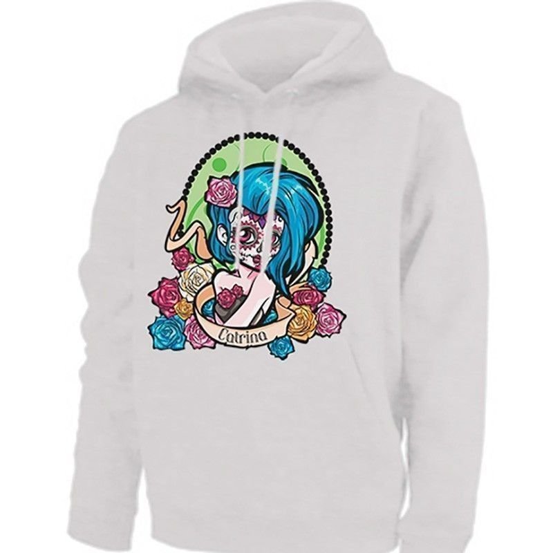 Sudadera personalizada con fotos blanca con capucha 2 caras - Imagen 2