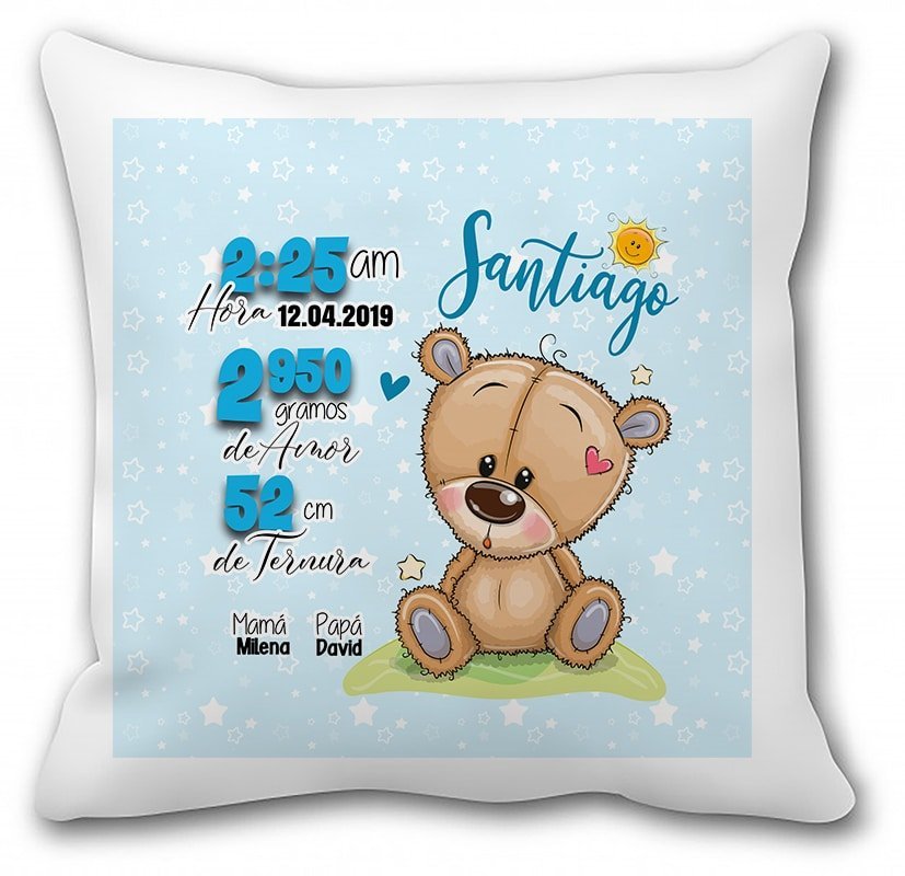 Cojín nacimiento Niño