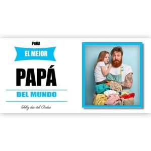 Taza El Mejor Padre + Tu foto